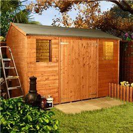 Workman's Hut Premium 10 x 8 Wooden Shed